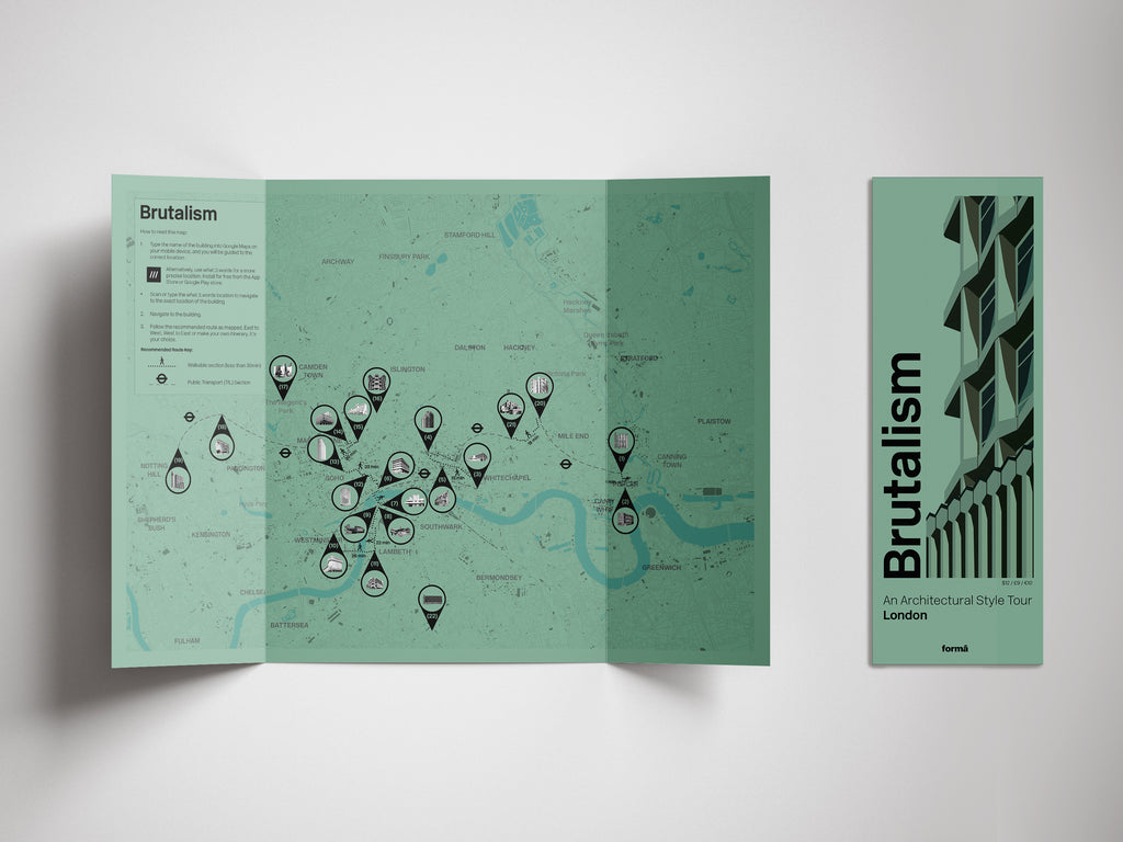 Brutalism Map