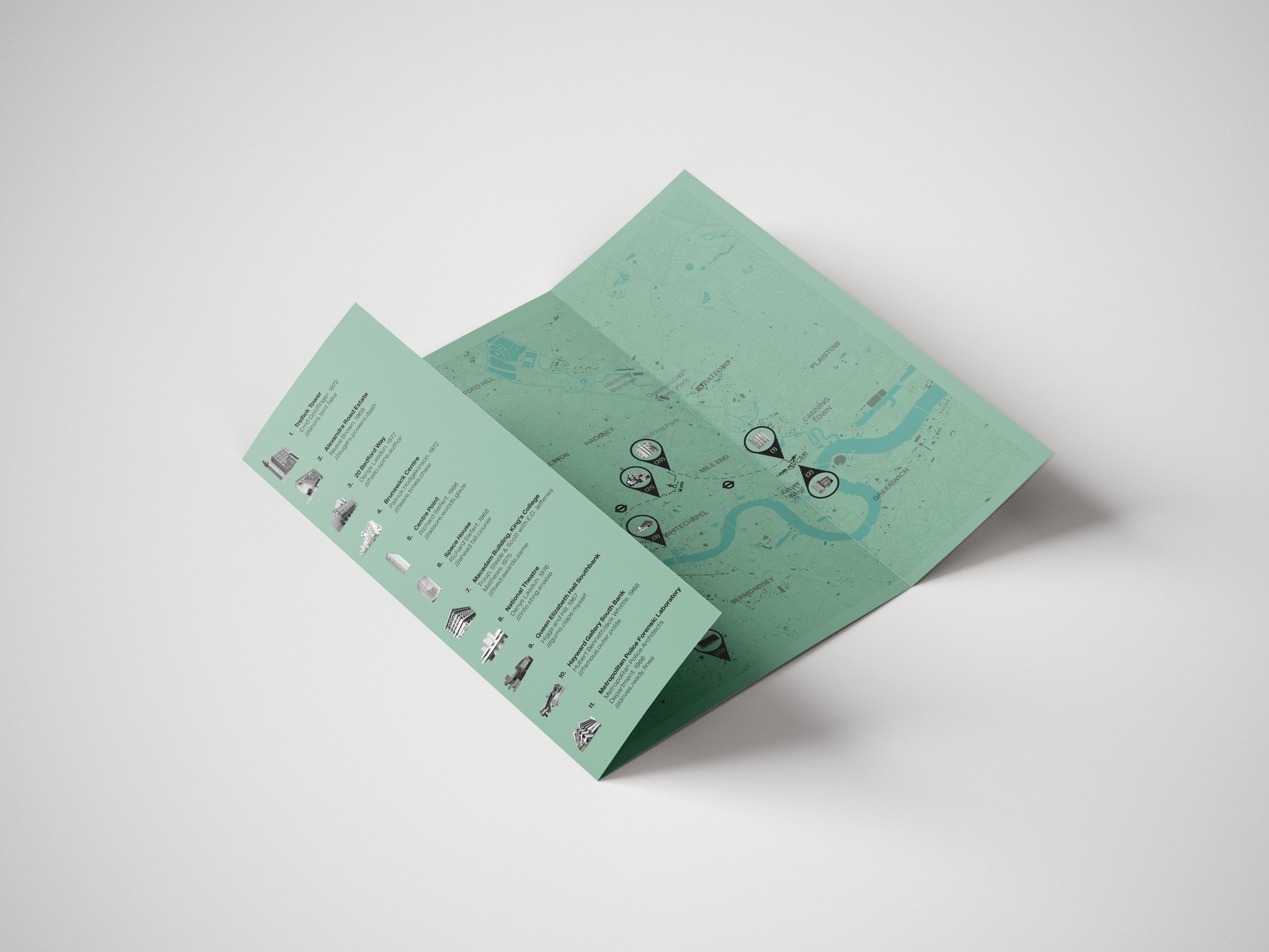 Brutalism Map